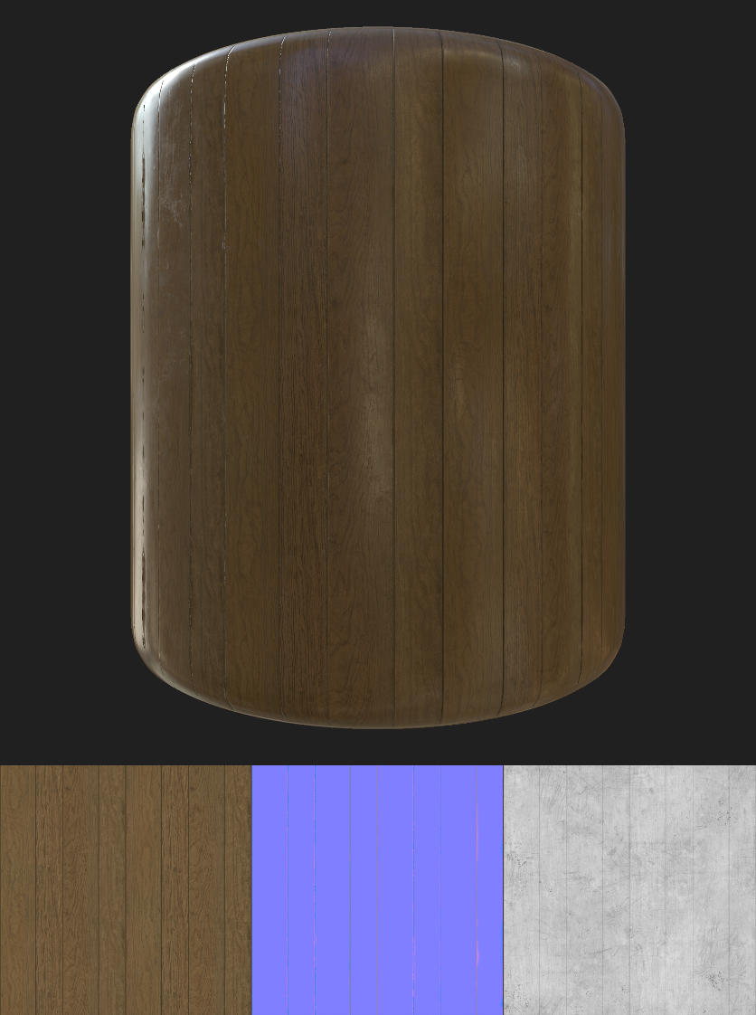 Prefinished Wood Pattern