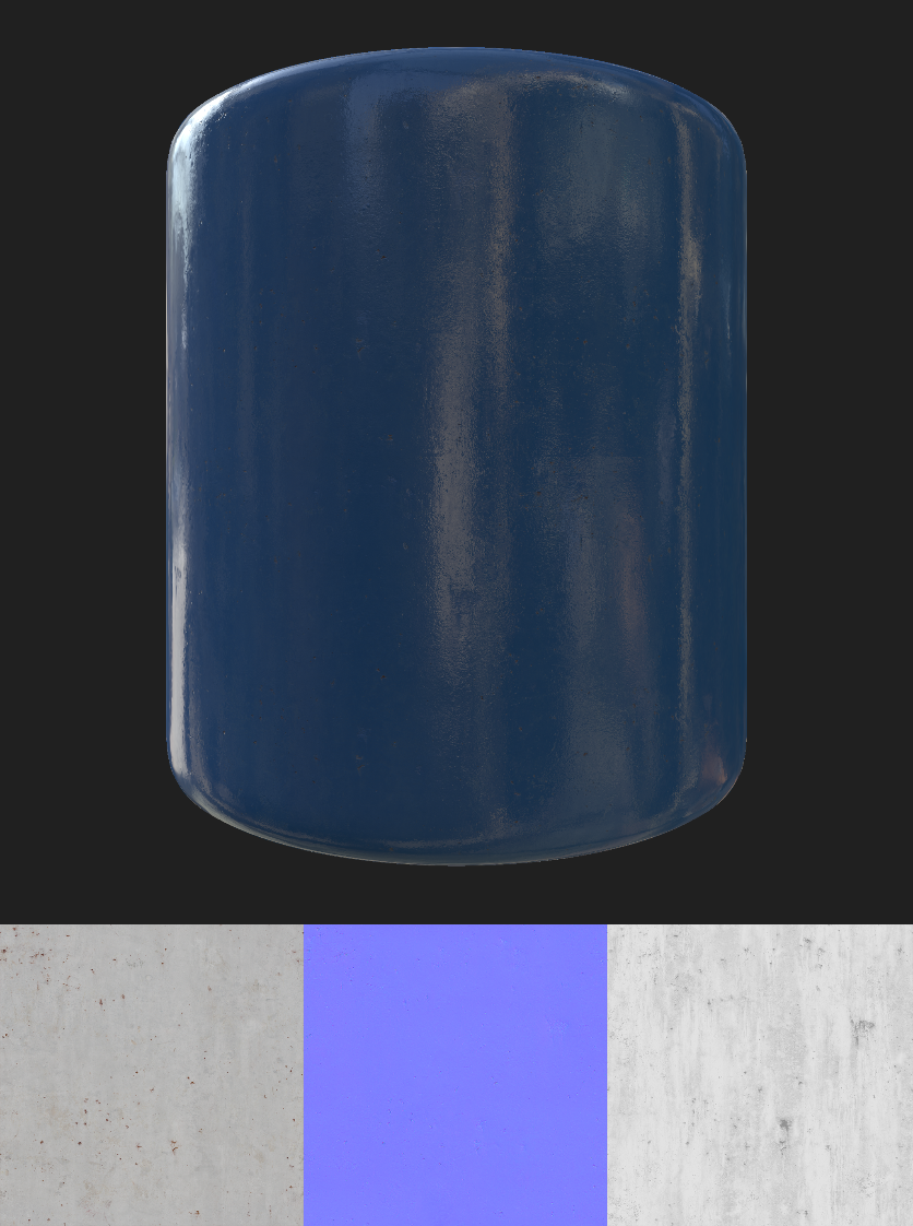 Painted Metal